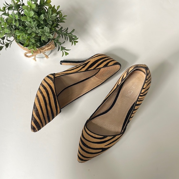 ALDO Calfhair Heels - Picture 1 of 5